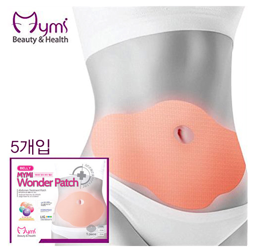 뱃살이 고민이신 분을 위한 희소식! 붙이기만 하면 살이 빠진! 마이미 원더패치 5매