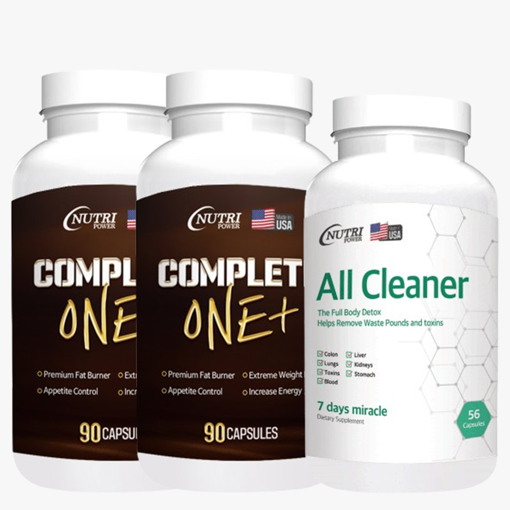 컴플리트원 플러스2개 + 올클리너AllCleaner