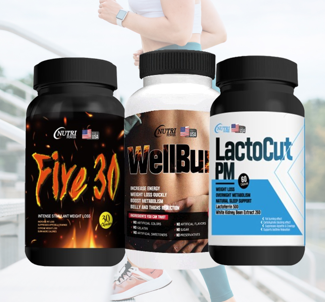 파이어30 + 웰번 + 락토컷PM