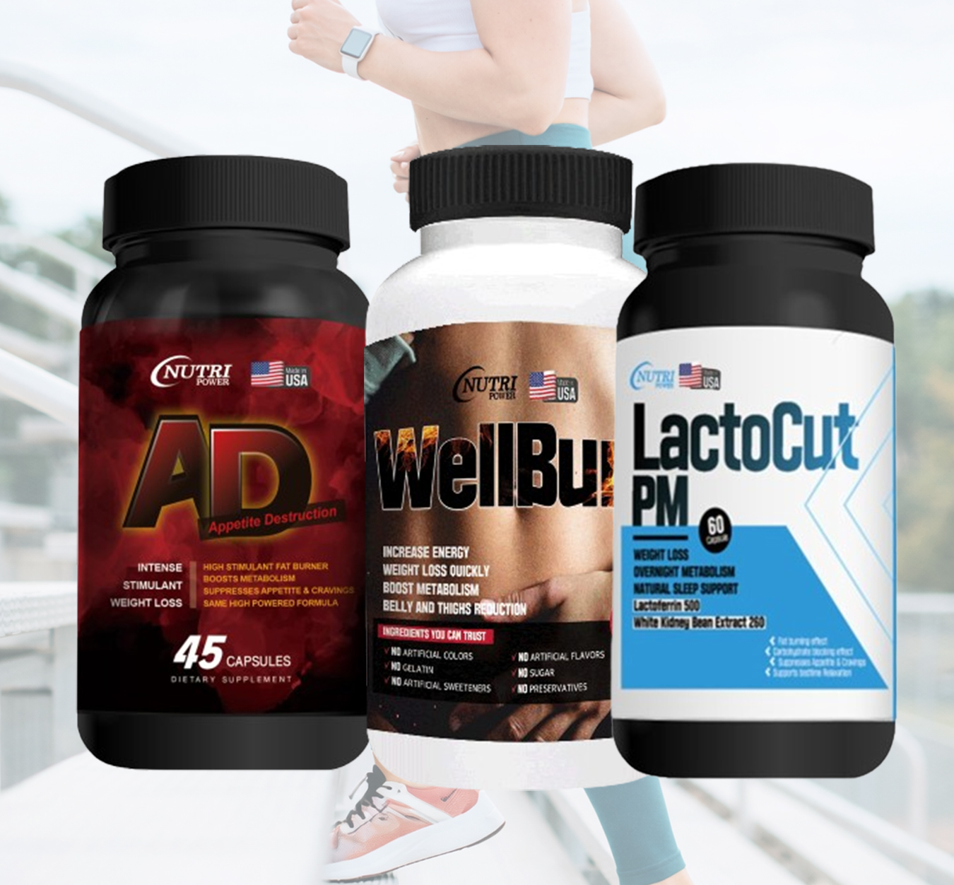 A.D + 웰번 + 락토컷PM