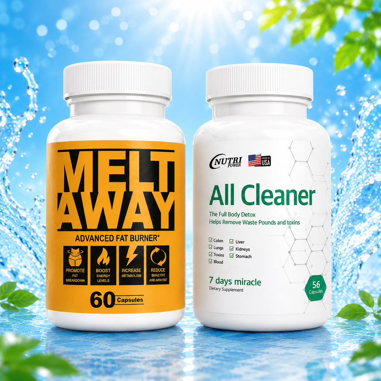 멜트어웨이Melt Away + 올클리너AllCleaner