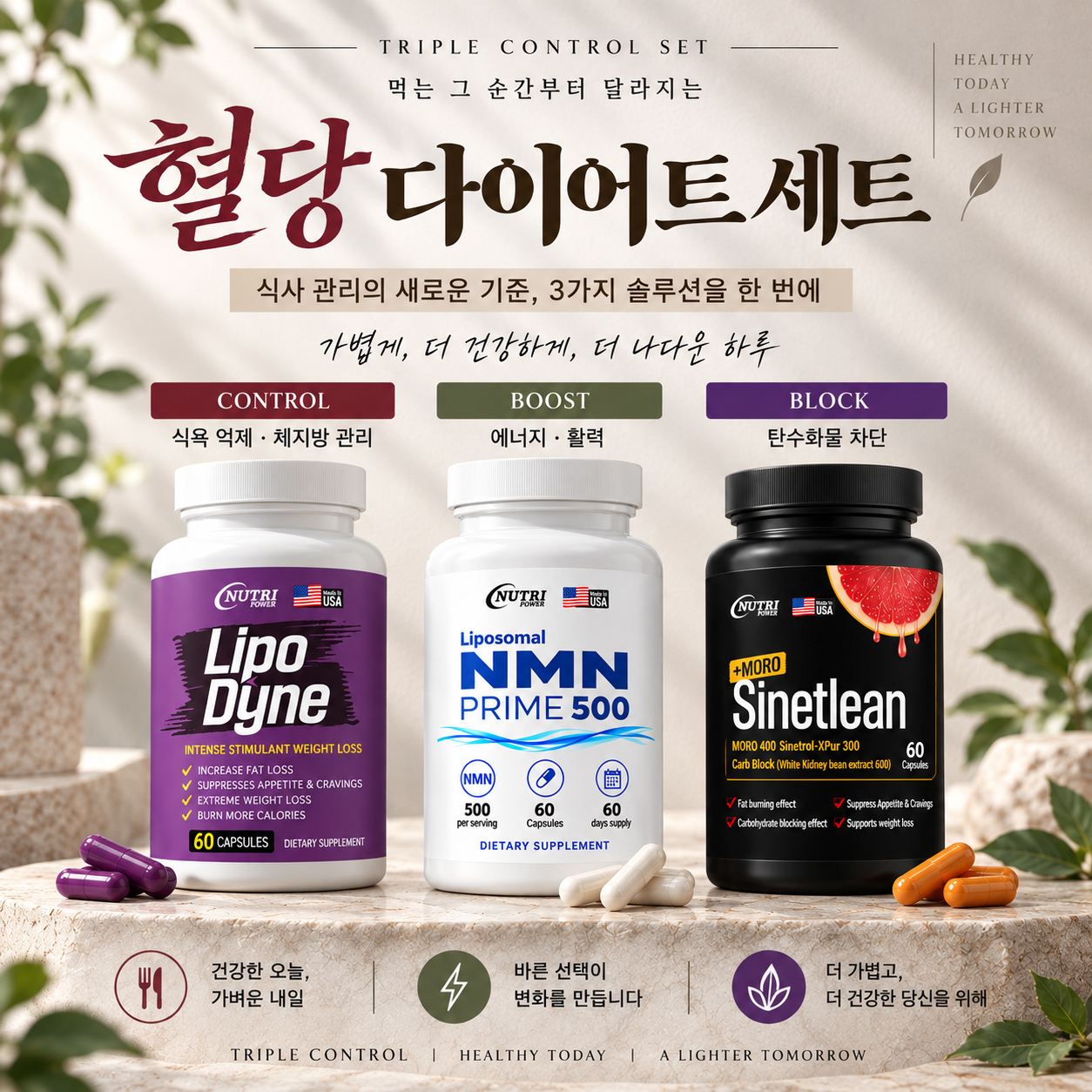 리포다인 + NMN + 시네트린