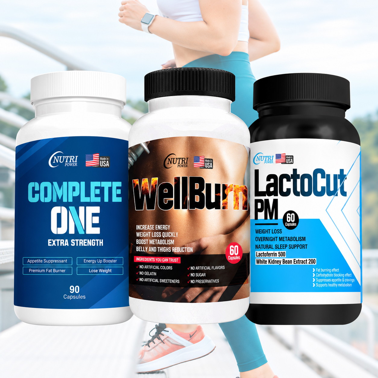 컴플리트원 + 웰번WellBurn + 락토컷PM